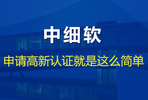 <em>中</em>细软·<em>高</em>新企业认证培育