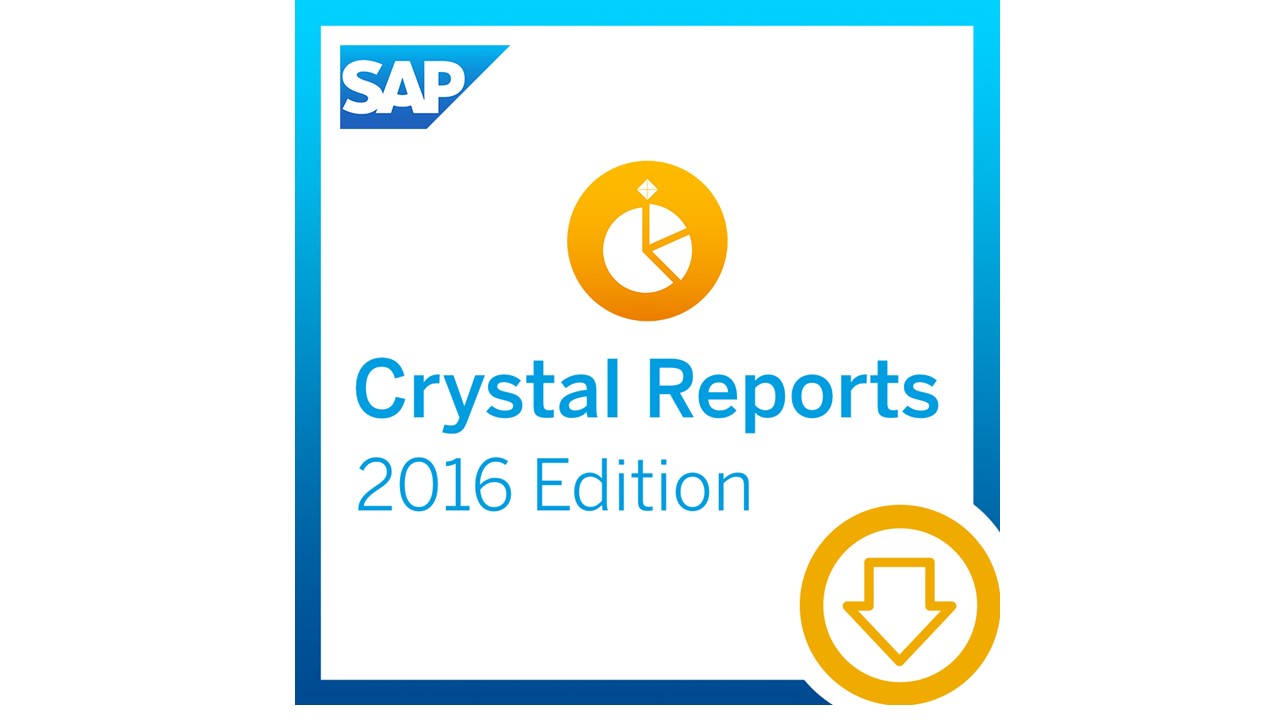 SAP Crystal Reports (水晶报表) 2016