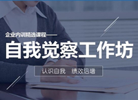 自我觉察工作坊(企业内训精选课程)